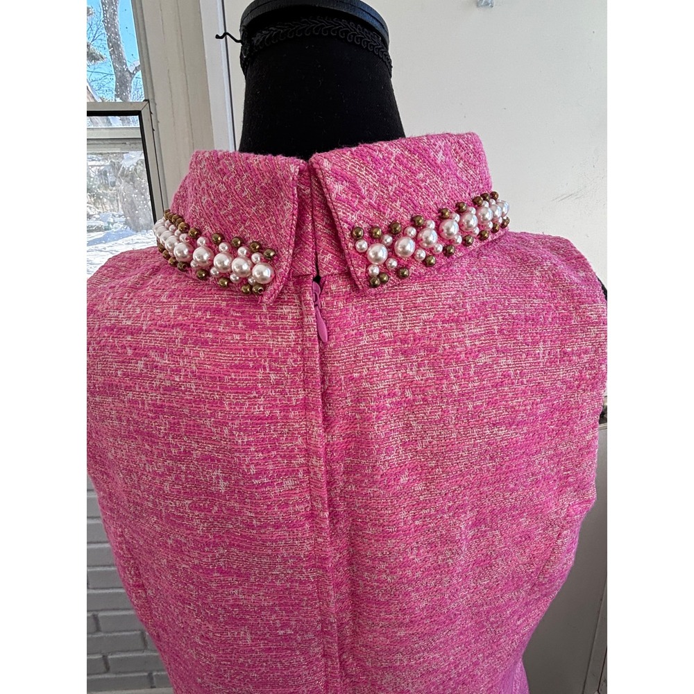 Lilly Pulitzer NWT Portia Beaded Sheath Dress 12 tweed classic preppy party - Picture 6 of 12